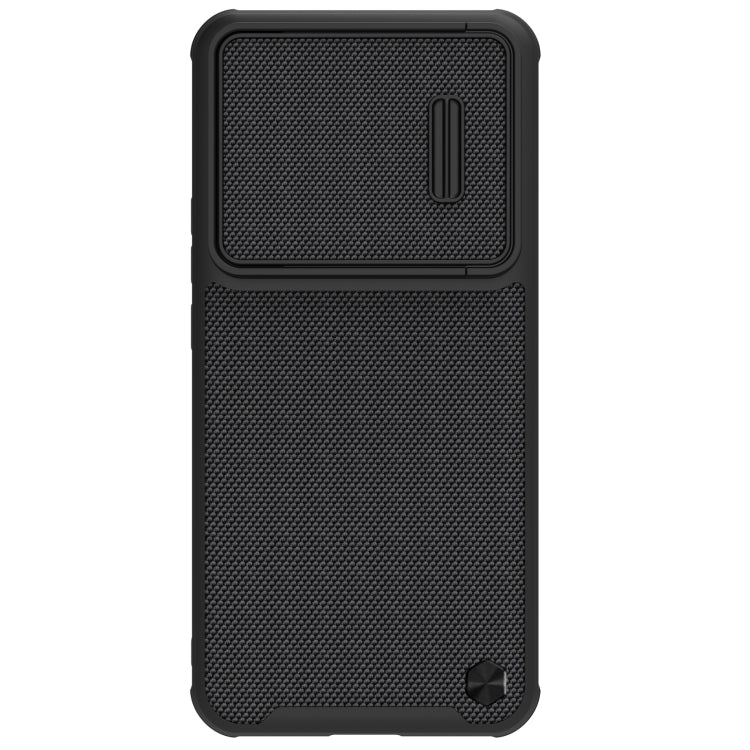 For Xiaomi 12T Pro NILLKIN 3D Textured Camshield PC + TPU Phone Case(Black) - Xiaomi Cases by NILLKIN | Online Shopping UK | buy2fix