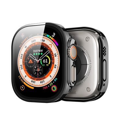 For Apple Watch Ultra 2 49mm / Ultra 49mm DUX DUCIS Electroplated PC Watch Case(Black) - Watch Cases by DUX DUCIS | Online Shopping UK | buy2fix