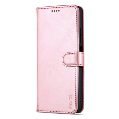 For Xiaomi Redmi Note 12 5G Global / China / Poco X5 AZNS Skin Feel Calf Texture Flip Leather Phone Case(Rose Gold) - Note 12 Cases by AZNS | Online Shopping UK | buy2fix