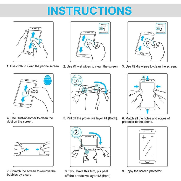 For Samsung Galaxy S23 5G 25pcs Flat Surface Privacy Tempered Glass Film, Support Fingerprint Unlock - Galaxy S23 5G Cases by buy2fix | Online Shopping UK | buy2fix