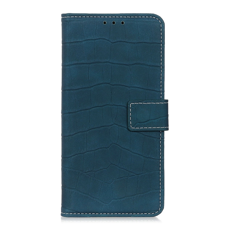 For Xiaomi Poco X5 5G / Redmi Note 12 5G Crocodile Texture Flip Leather Phone Case(Dark Green) - Note 12 Cases by buy2fix | Online Shopping UK | buy2fix