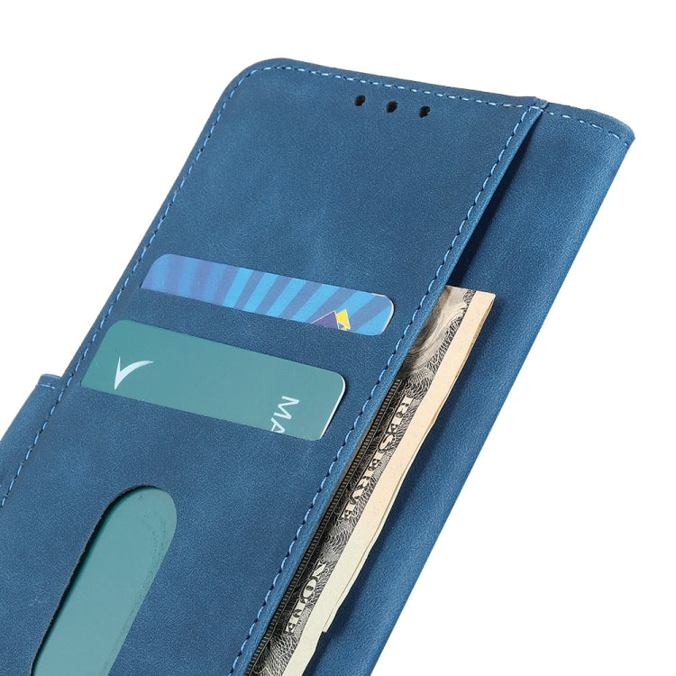 For Xiaomi Poco X5 5G / Redmi Note 12 5G KHAZNEH Retro Texture Flip Leather Phone Case(Blue) - Note 12 Cases by buy2fix | Online Shopping UK | buy2fix