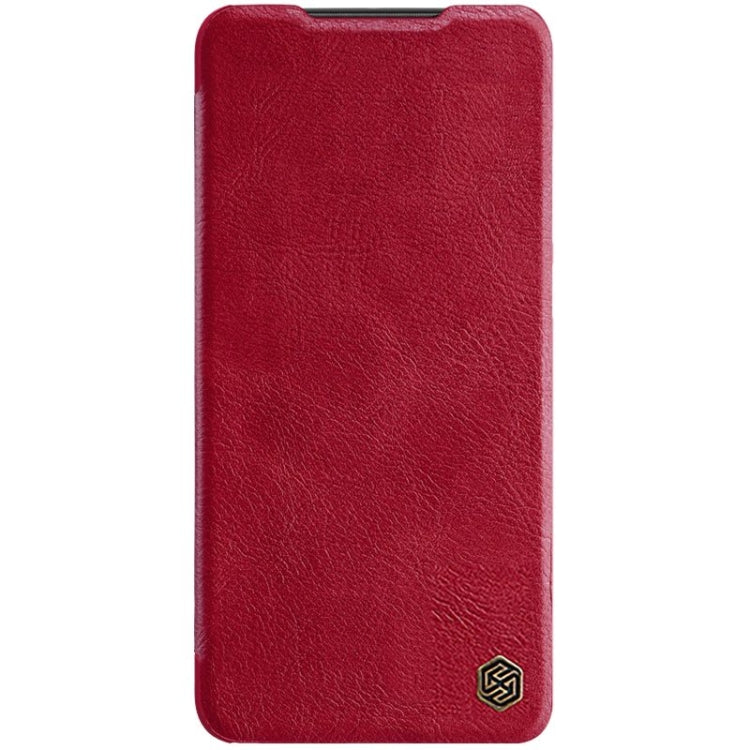 For Samsung Galaxy A14 5G NILLKIN QIN Series Crazy Horse Texture Leather Case(Red) - Galaxy Phone Cases by NILLKIN | Online Shopping UK | buy2fix