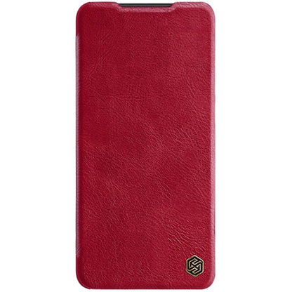 For Samsung Galaxy A14 5G NILLKIN QIN Series Crazy Horse Texture Leather Case(Red) - Galaxy Phone Cases by NILLKIN | Online Shopping UK | buy2fix