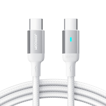 JOYROOM S-CC100A10 Extraordinary Series 100W USB-C / Type-C to USB-C / Type-C Fast Charging Data Cable, Cable Length:1.2m(White) - USB-C & Type-C Cable by JOYROOM | Online Shopping UK | buy2fix