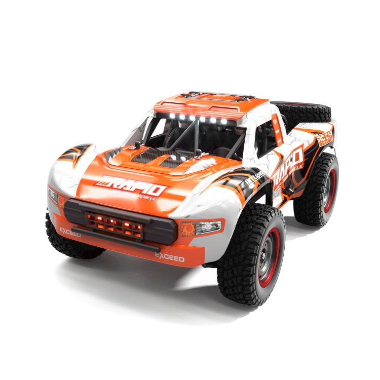 JJR/C Q130 Full-scale Brushless Four-wheel Drive High-speed Pickup RC Car(Orange) - RC Cars by JJR/C | Online Shopping UK | buy2fix