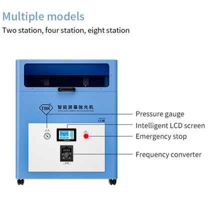 TBK 938L Multi-station Mobile Phone Screen Water Mill Polishing Machine(UK Plug) - Repair & Spare Parts by TBK | Online Shopping UK | buy2fix