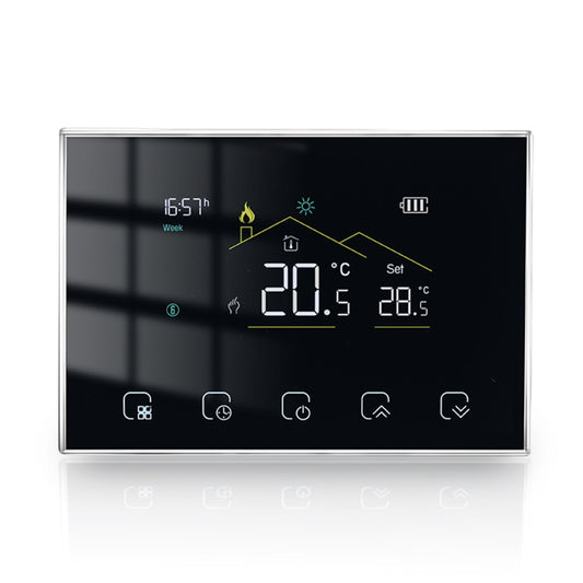 BHT-8000RF-VA- GC Wireless Smart LED Screen Thermostat Without WiFi, Specification:Boiler Heating - Consumer Electronics by buy2fix | Online Shopping UK | buy2fix