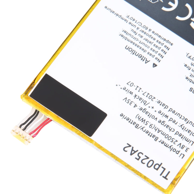 For Alcatel S960T y900 Y710 2500mAh Battery Replacement TLP025A2 - Others by buy2fix | Online Shopping UK | buy2fix