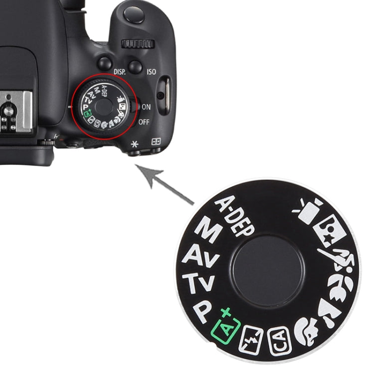 For Canon EOS 600D OEM Mode Dial Iron Pad - Repair & Spare Parts by buy2fix | Online Shopping UK | buy2fix