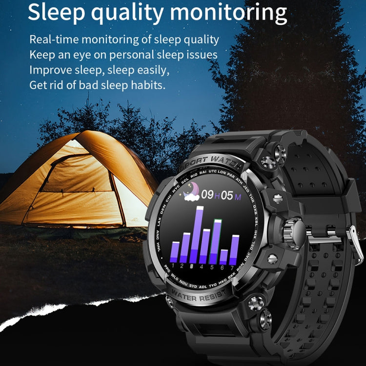 LC16 1.32 inch IP68 Waterproof Sports Outdoor Sport Smart Watch, Support Bluetooth Calling / Heart Rate Monitoring(Green) - Smart Wear by buy2fix | Online Shopping UK | buy2fix