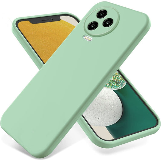 For Infinix Note 12 Pro 4G / Note 12 2023 Pure Color Liquid Silicone Shockproof Phone Case(Green) - Infinix Cases by buy2fix | Online Shopping UK | buy2fix