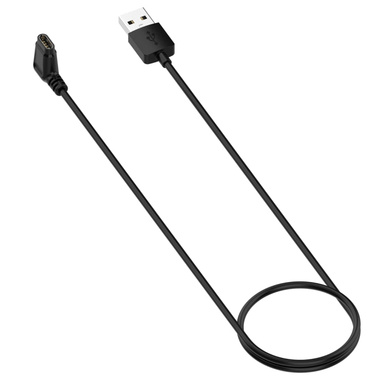 For Amazfit Falcon Smart Watch Charging Cable with Data Function, Length: 1m(Black) - Charger by buy2fix | Online Shopping UK | buy2fix