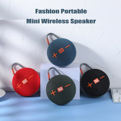 T&G TG648 TWS Outdoor Mini Portable Wireless Bluetooth Speaker with LED Light(Red) - Mini Speaker by T&G | Online Shopping UK | buy2fix