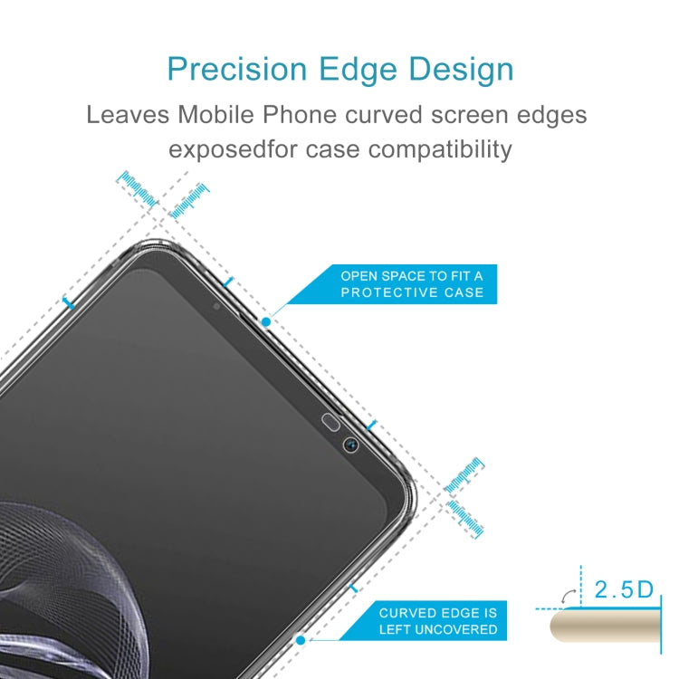 For Asus ROG Phone 7 / 7 Pro 10pcs 0.26mm 9H 2.5D Tempered Glass Film - ASUS Tempered Glass by buy2fix | Online Shopping UK | buy2fix