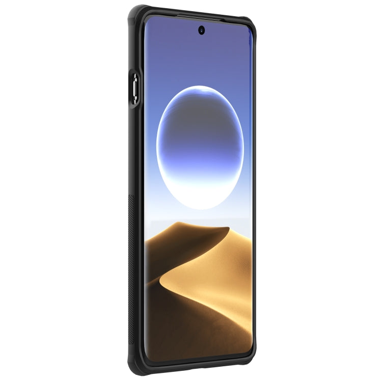 For OPPO Find X7 Ultra NILLKIN Frosted Shield Pro PC + TPU Phone Case(Black) - OPPO Cases by NILLKIN | Online Shopping UK | buy2fix