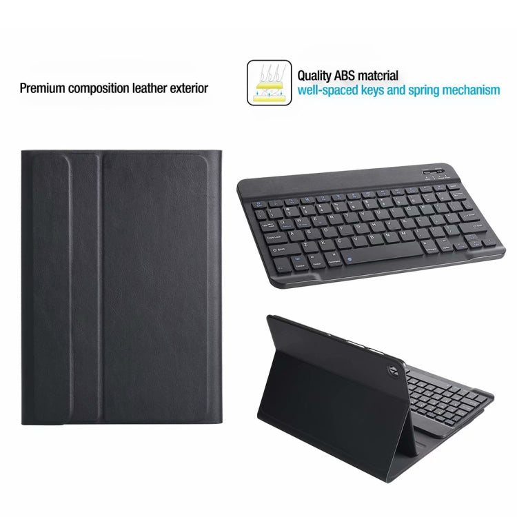 DY-M10P For Lenovo Smart Tab M10 HPD Plus TB-X606F 10.3 inch 2 in 1 Removable Magnetic ABS Bluetooth Keyboard + Protective Leather Tablet Case with Stand & Sleep / Wake-up & Pen Holder(Gold) - Lenovo Keyboard by buy2fix | Online Shopping UK | buy2fix