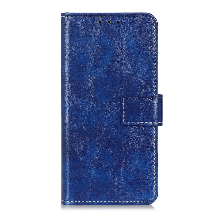 For Xiaomi Redmi 12 4G Retro Crazy Horse Texture Horizontal Flip Leather Phone Case(Blue) - Xiaomi Cases by buy2fix | Online Shopping UK | buy2fix