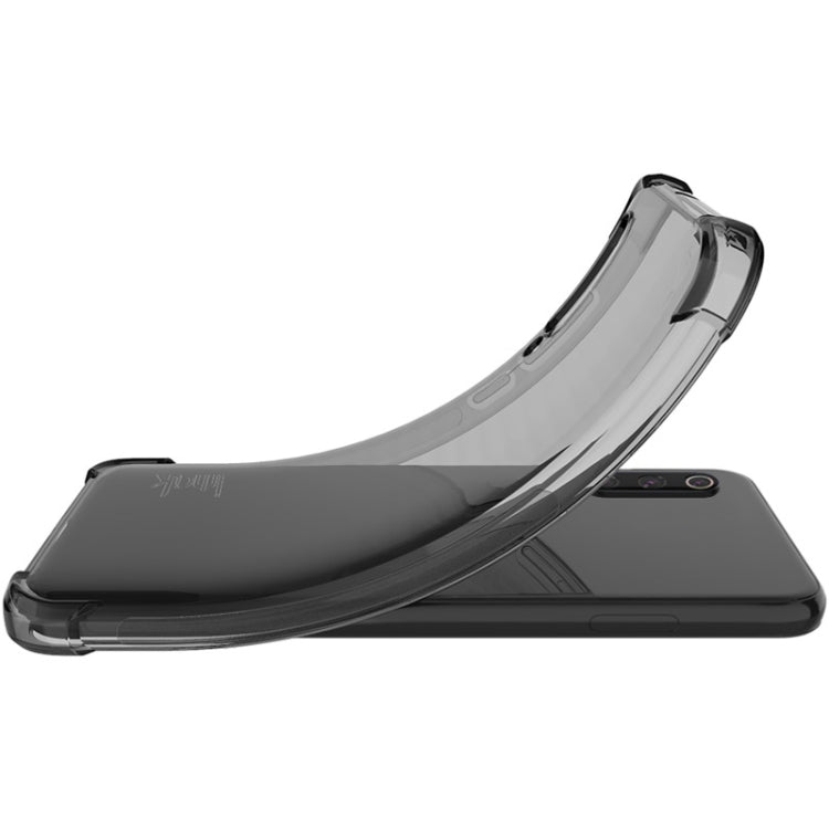 For Google Pixel 7a imak Shockproof Airbag TPU Phone Case(Transparent Black) - Google Cases by imak | Online Shopping UK | buy2fix