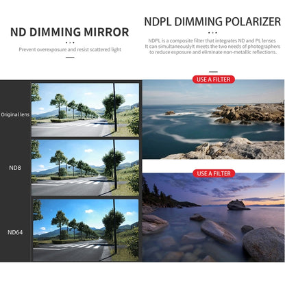 For DJI Mavic 3 Pro JSR GB Neutral Density Lens Filter ND8 ND16 ND32 ND64 Kit - Mavic Lens Filter by JSR | Online Shopping UK | buy2fix