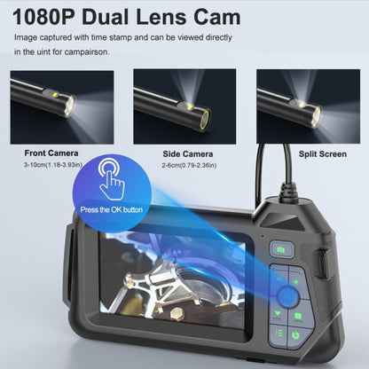 M60 4.3 inch Dual Camera with Screen Endoscope, Length:5m(5mm) -  by buy2fix | Online Shopping UK | buy2fix