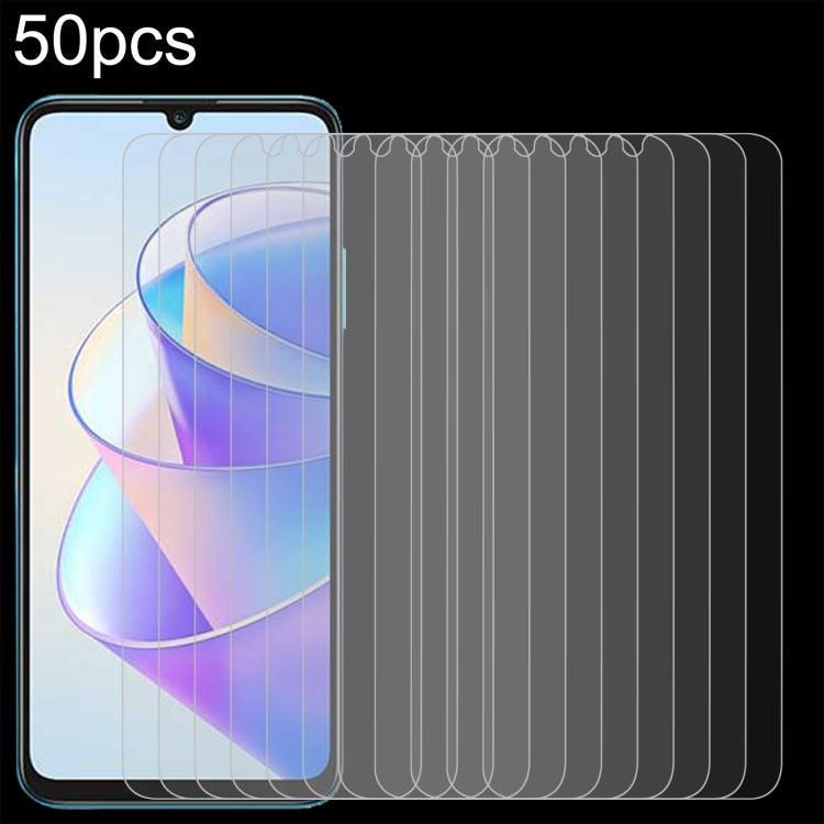 For Honor Play 40 50pcs 0.26mm 9H 2.5D Tempered Glass Film - Honor Tempered Glass by buy2fix | Online Shopping UK | buy2fix