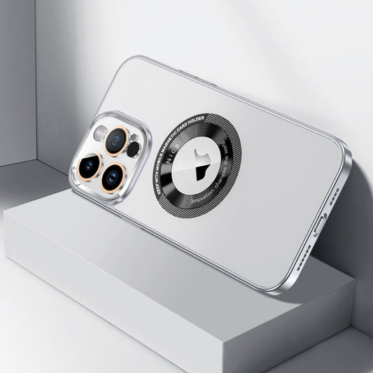 For iPhone 13 Pro CD Texture MagSafe Magnetic Phone Case(White) - iPhone 13 Pro Cases by buy2fix | Online Shopping UK | buy2fix