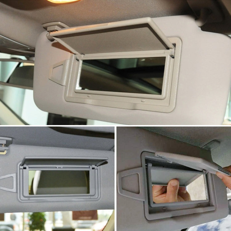 For Mercedes Benz W212 / W218 Car Sun Visor Makeup Mirror Right Driving 21281082008R95(Mercerized Beige) - Sunglasses & Glasses Clips by buy2fix | Online Shopping UK | buy2fix
