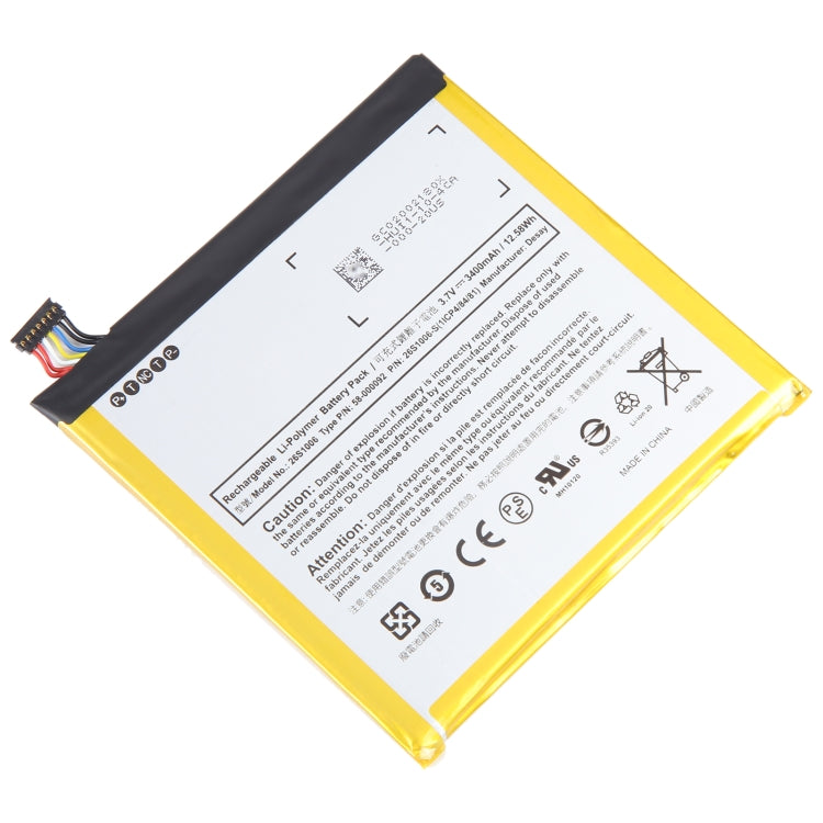 26S1006 3400mAh Battery Replacement For Amazon Kindle Fire HD 6 ST06 - Others by buy2fix | Online Shopping UK | buy2fix