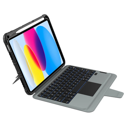 For iPad 10th Gen 10.9 2022 Nillkin Bumper Combo Keyboard Case with Backlight - Universal by NILLKIN | Online Shopping UK | buy2fix