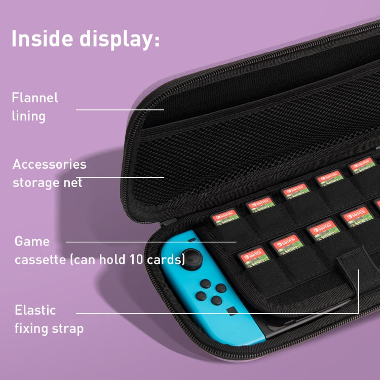 For Nintendo Switch Game Console Dragon Claw Pattern Storage Bag(Silver) - Bags by buy2fix | Online Shopping UK | buy2fix