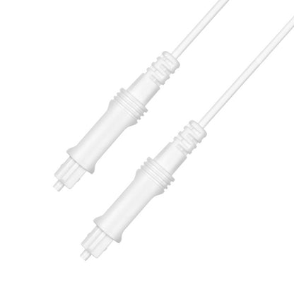 8m EMK OD2.2mm Digital Audio Optical Fiber Cable Plastic Speaker Balance Cable(White) - Audio Optical Cables by EMK | Online Shopping UK | buy2fix