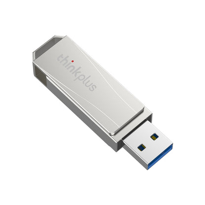 Lenovo Thinkplus USB 3.0 Rotating Flash Drive, Memory:256GB(Silver) - USB Flash Drives by Lenovo | Online Shopping UK | buy2fix