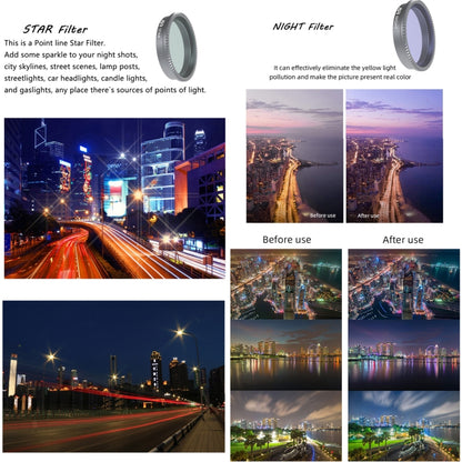 For Insta360 GO 2 / GO 3 JSR LS Series Camera Lens Filter, Filter:NIGHT - Len Accessories by JSR | Online Shopping UK | buy2fix