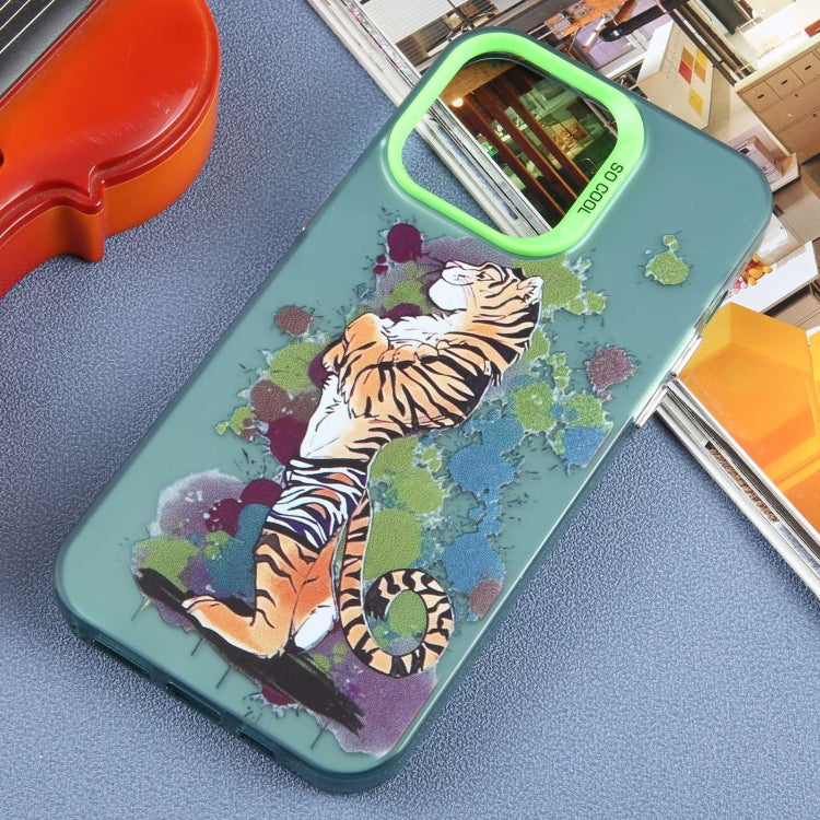 For iPhone 15 Pro Max Animal Pattern PC Phone Case(Tiger) - iPhone 15 Pro Max Cases by buy2fix | Online Shopping UK | buy2fix