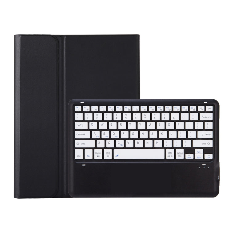 A810B For Samsung Galaxy Tab S9+ Pen Slot Detachable Bluetooth Keyboard Leather Tablet Case(Black+White) - Samsung Keyboard by buy2fix | Online Shopping UK | buy2fix