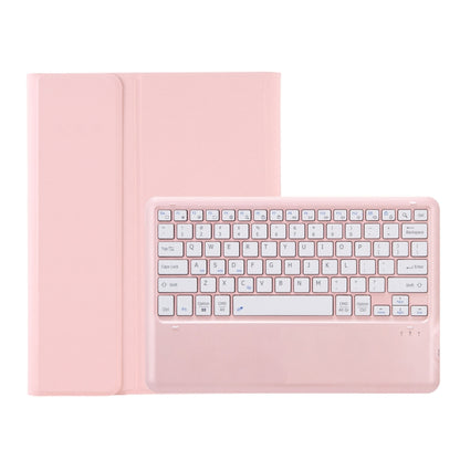 A810B For Samsung Galaxy Tab S9+ Pen Slot Detachable Bluetooth Keyboard Leather Tablet Case(Pink) - Samsung Keyboard by buy2fix | Online Shopping UK | buy2fix