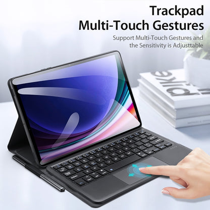 For Samsung Galaxy Tab S9 DUX DUCIS TK Series Wireless Bluetooth Keyboard Tablet Case(Black) - Samsung Keyboard by DUX DUCIS | Online Shopping UK | buy2fix
