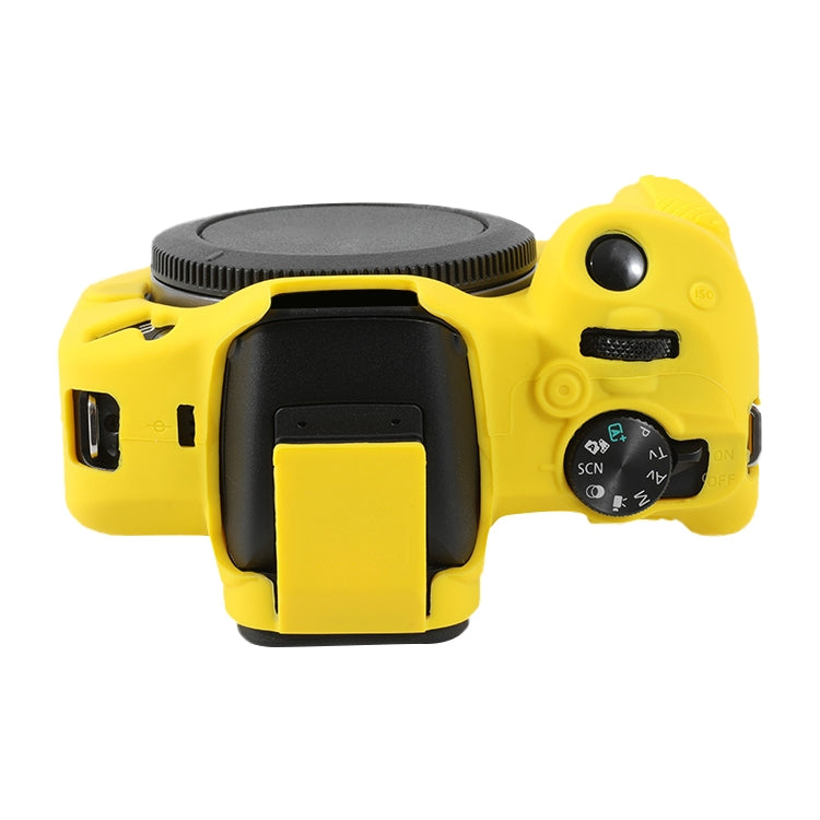 For Canon EOS R50 Soft Silicone Protective Case(Yellow) - Protective Case by buy2fix | Online Shopping UK | buy2fix