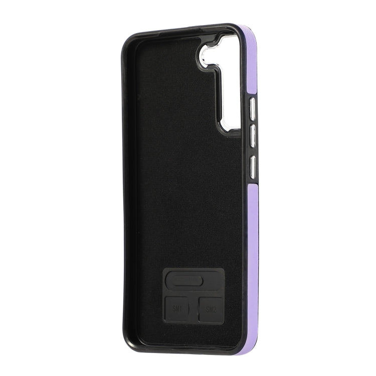 For Samsung Galaxy S23+ 5G Side Leather Magsafe Phone Case(Light Purple) - Galaxy S23+ 5G Cases by buy2fix | Online Shopping UK | buy2fix