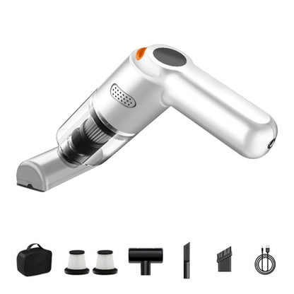 KBN-010 10000Pa Powerful Car Cordless Vacuum Cleaner Handheld Cleaning Tool, Spec:Deluxe Version(White) - Vacuum Cleaner by buy2fix | Online Shopping UK | buy2fix