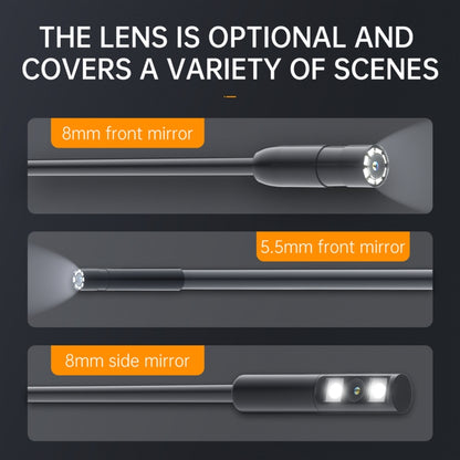 P200 8mm Side Lenses Integrated Industrial Pipeline Endoscope with 4.3 inch Screen, Spec:100m Tube -  by buy2fix | Online Shopping UK | buy2fix