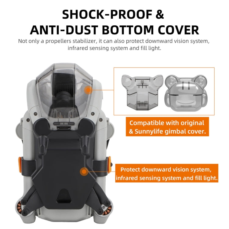 For DJI Mini 4 Pro Sunnylife SJ711 Blade Holder Fixed Propeller Fixer Guard(Orange) - Mount & Holder by Sunnylife | Online Shopping UK | buy2fix