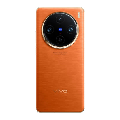 vivo X100 Pro, 16GB+512GB, Face ID / Fingerprint Identification, 6.78 inch Android 14 OriginOS 4 Dimensity 9300 Octa Core 3.25GHz, OTG, NFC, Network: 5G(Orange) - vivo by vivo | Online Shopping UK | buy2fix