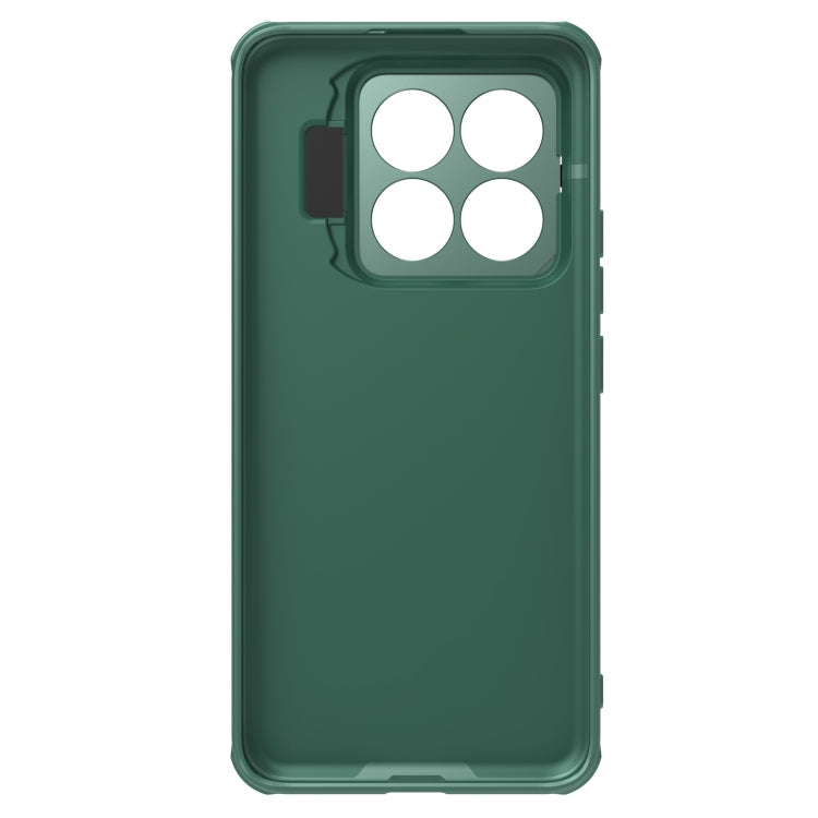 For Xiaomi 14 Pro NILLKIN Black Mirror Prop CD Texture Mirror Precise Hole Phone Case(Green) - 14 Pro Cases by NILLKIN | Online Shopping UK | buy2fix