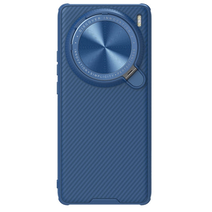 For vivo X100 Pro NILLKIN Black Mirror Prop CD Texture Mirror Phone Case(Blue) - vivo Tempered Glass by NILLKIN | Online Shopping UK | buy2fix