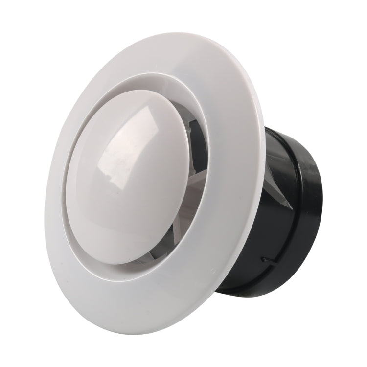 75mm Round Adjustable Air Outlet Vent(White) - Air Conditioning System by buy2fix | Online Shopping UK | buy2fix