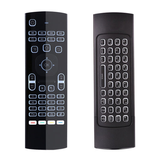 MX3 2.4GHz Fly Air Mouse LED Backlight Wireless Keyboard Remote Control with Gyroscope for Android TV Box / PC - MINI PC Accessories & Gadgets by buy2fix | Online Shopping UK | buy2fix