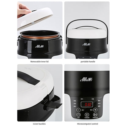 COOLBOX Vehicle Multi-function Mini Rice Cooker Capacity: 2.0L, Version:24V Current-limiting - Rice Cookers by buy2fix | Online Shopping UK | buy2fix