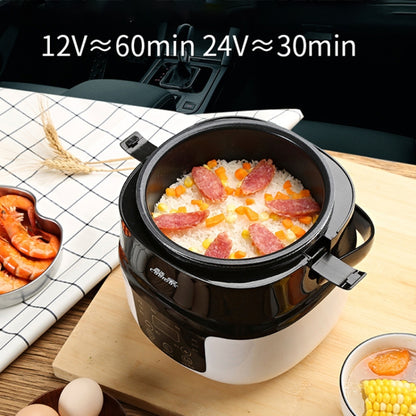 COOLBOX Vehicle Multi-function Mini Rice Cooker Capacity: 2.0L, Version:24V Current-limiting - Rice Cookers by buy2fix | Online Shopping UK | buy2fix